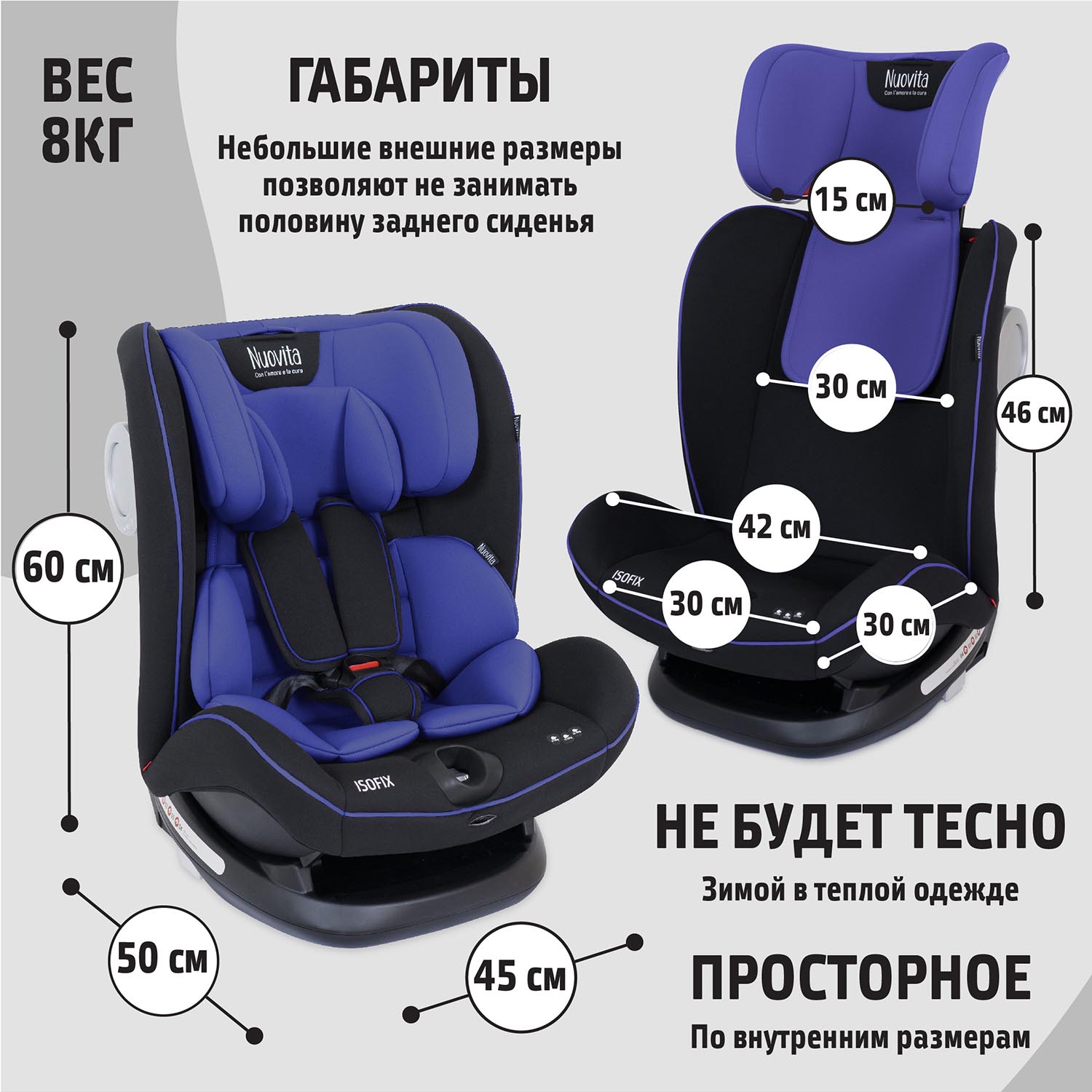 Автокресло Nuovita maczione n123i-2